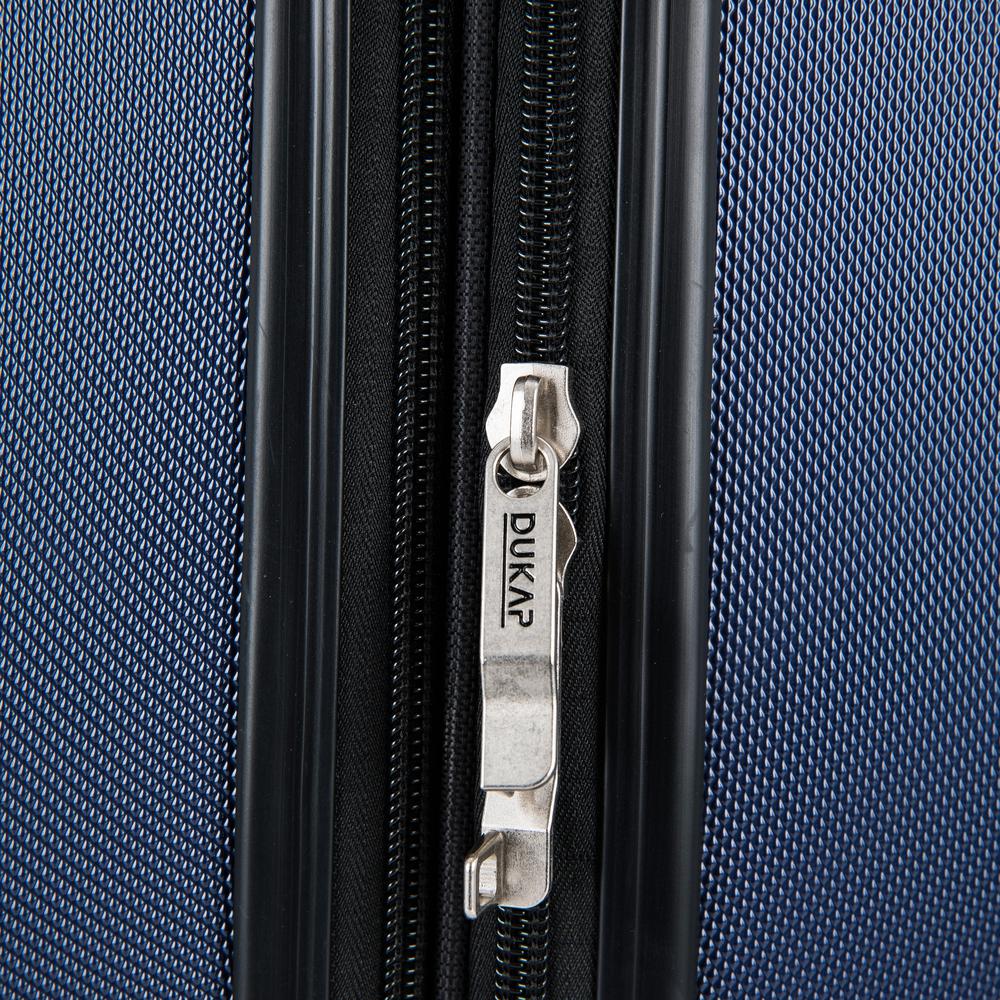 DUKAP Intely Smart Hardside 2 piece set 20''/28'' with USB and integrated weight scale - Blue. Picture 12
