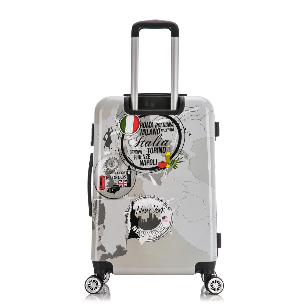 InUSA Prints Lightweight Hardside Spinner 24 inch World. Picture 5
