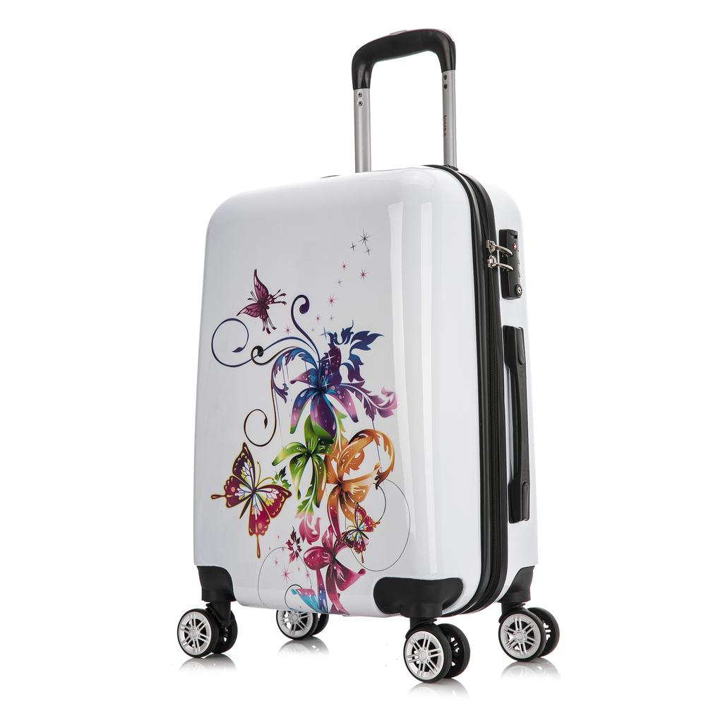 InUSA Prints Lightweight Hardside Spinner 20 inch Fusion. Picture 2