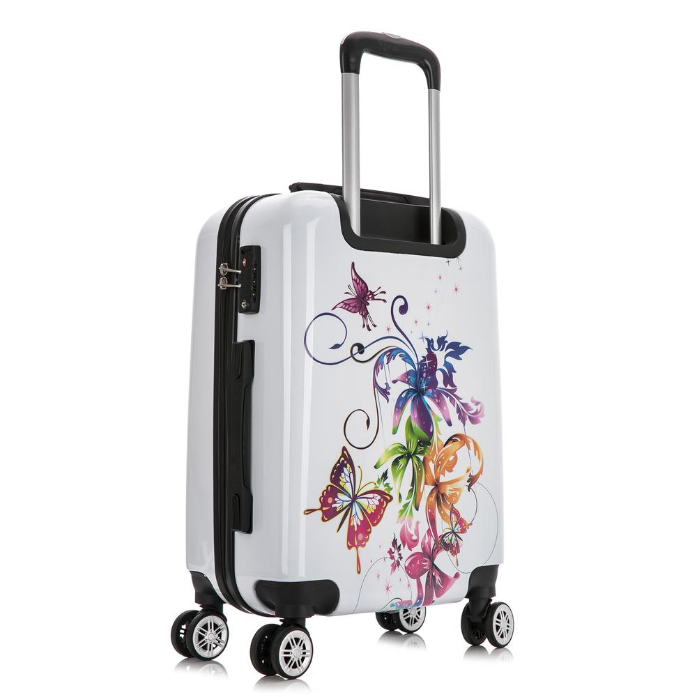 InUSA Prints Lightweight Hardside Spinner 20 inch Fusion. Picture 4