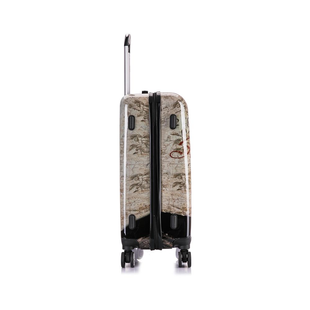 InUSA Prints Lightweight Hardside Spinner 24 inch Paris. Picture 6