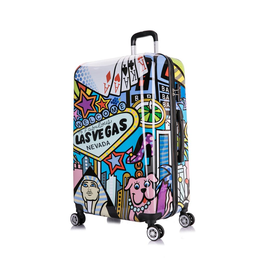InUSA Prints Lightweight Hardside Spinner 28 inch Lasvegas. Picture 1