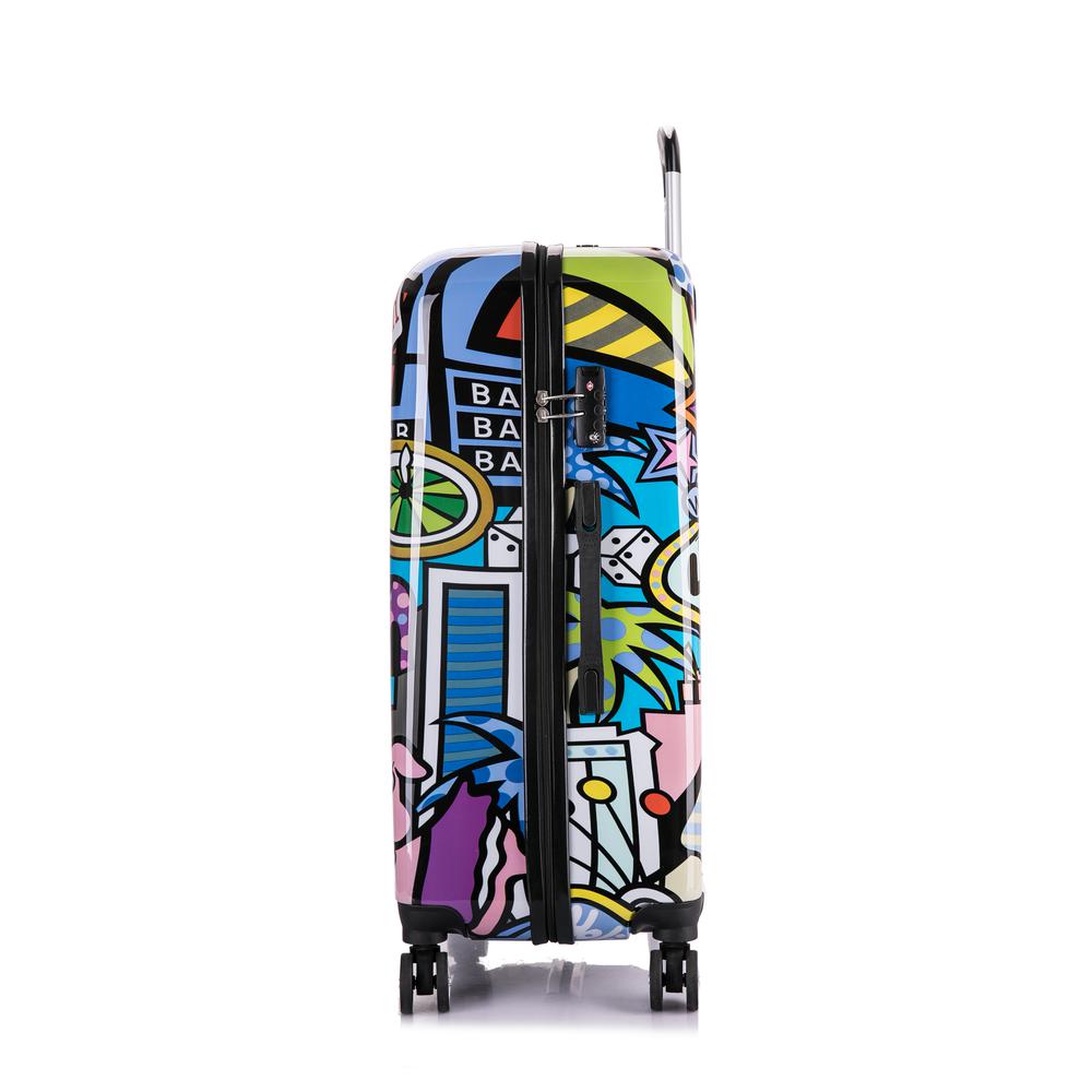 InUSA Prints Lightweight Hardside Spinner 28 inch Lasvegas. Picture 2