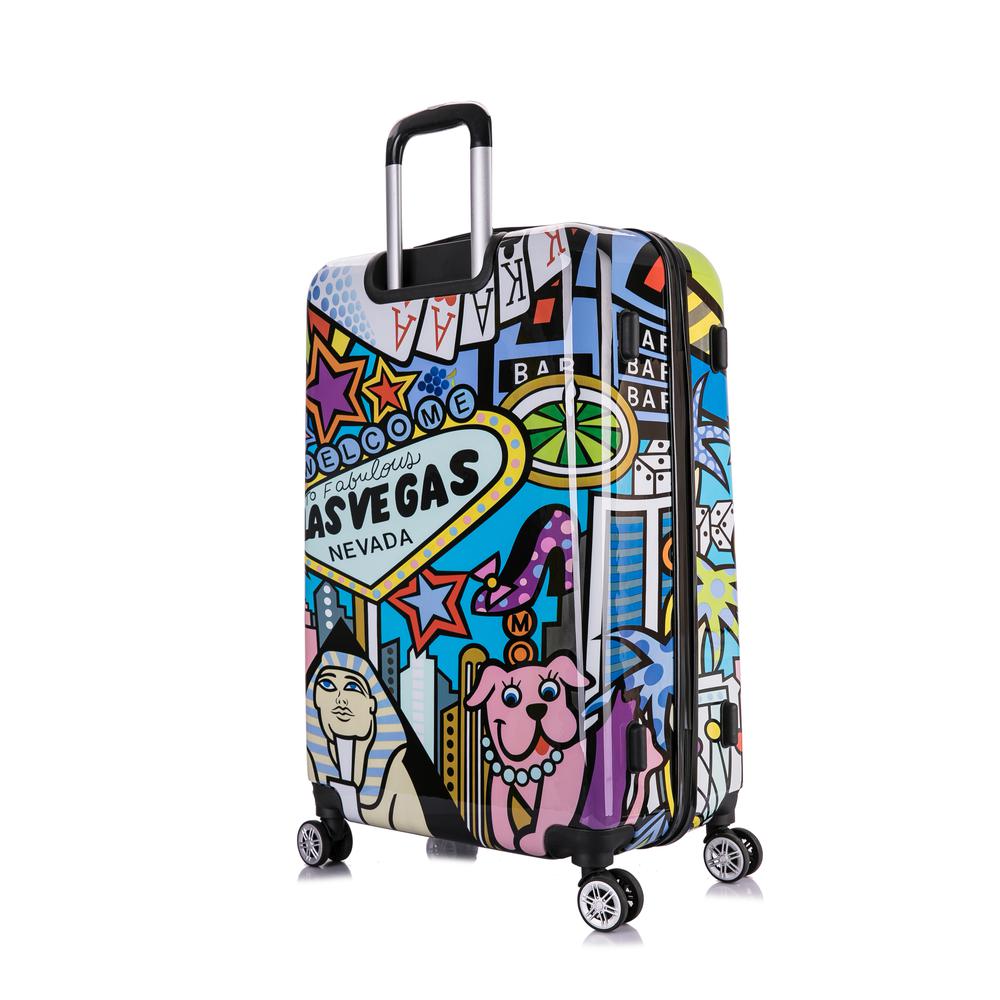 InUSA Prints Lightweight Hardside Spinner 28 inch Lasvegas. Picture 4
