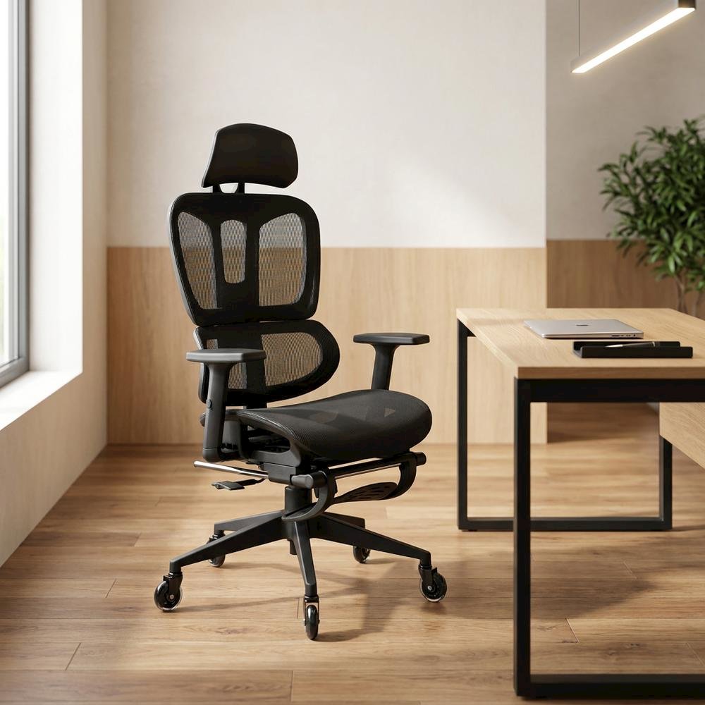 Ergonomic Reclining Office and Gaming Chair with Lumbar Support for Comfort. Picture 4