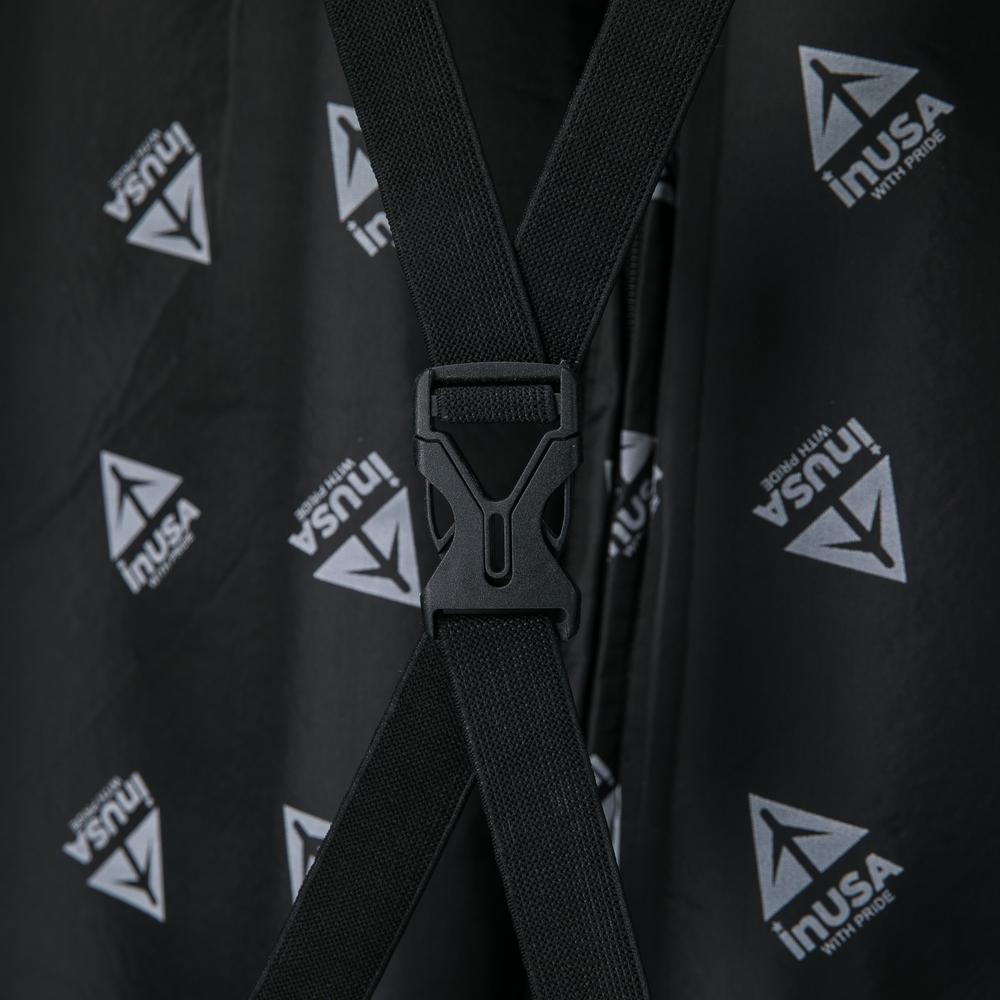 InUSA Deep lightweight hardside spinner 3 piece luggage set  20'',24'', 28'' Blue. Picture 7