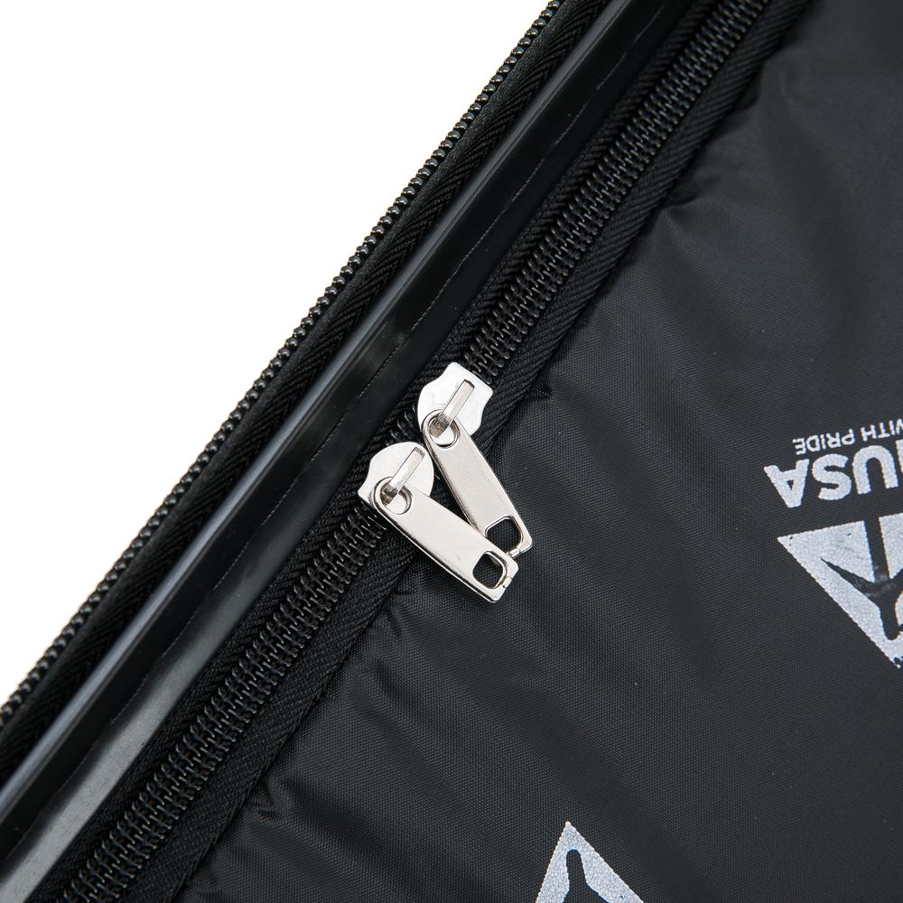 InUSA Deep lightweight hardside spinner 3 piece luggage set  20'',24'', 28'' Blue. Picture 8