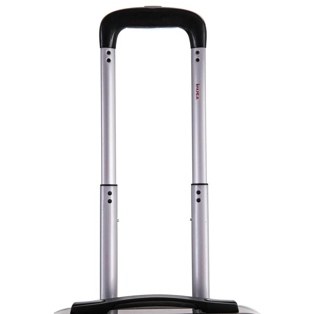 InUSA Prints Lightweight Hardside Spinner 3 Piece Set 20'',24'',28'' Black Butterfly. Picture 12