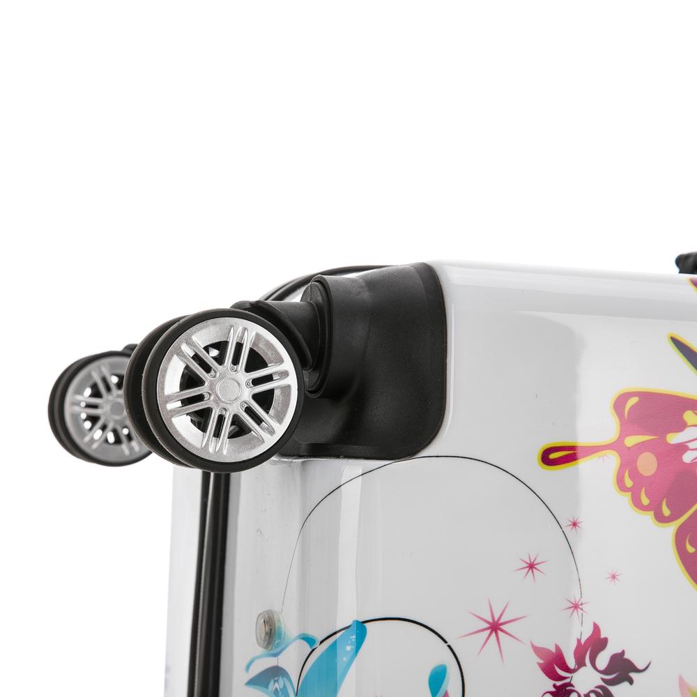 InUSA Prints Lightweight Hardside Spinner 3 Piece Set 20'',24'',28'' Fusion. Picture 6