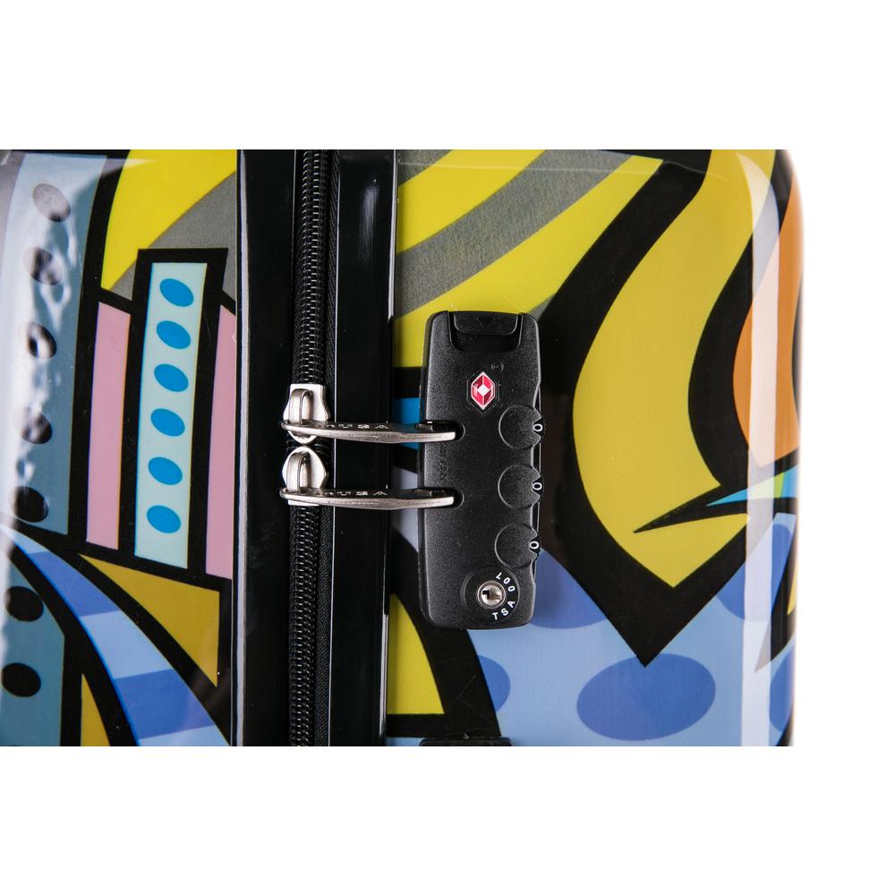 InUSA Prints Lightweight Hardside Spinner 28 inch Lasvegas. Picture 8