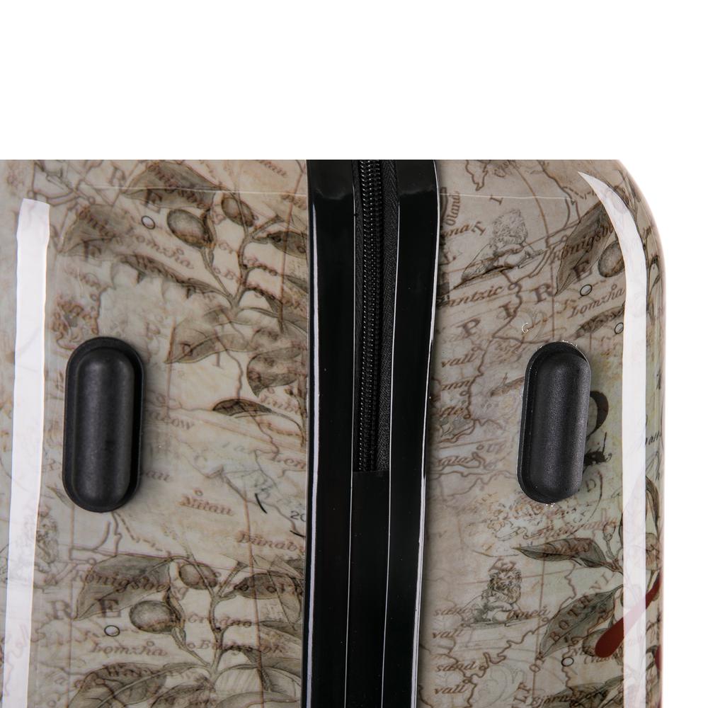 InUSA Prints Lightweight Hardside Spinner 3 Piece Set 20'',24'',28'' Paris. Picture 4