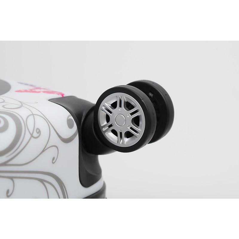 InUSA Prints Lightweight Hardside Spinner 3 Piece Set 20'',24'',28'' Butterfly. Picture 8