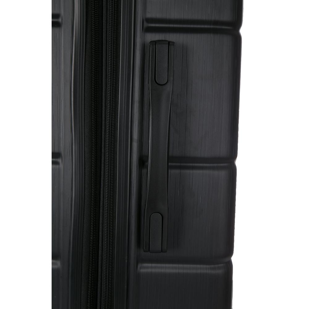 DUKAP Rodez Lightweight Hardside 3 piece set 20''/24''/28'' Black. Picture 2