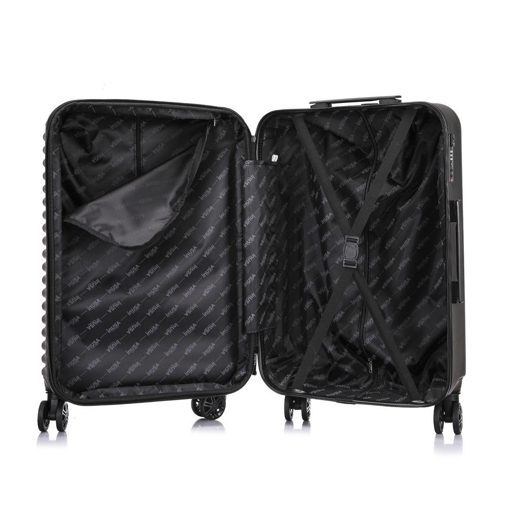 InUSA Ally lightweight hardside spinner 28 inch Black. Picture 4