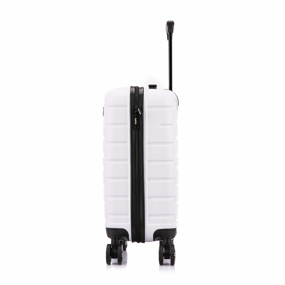 InUSA Trend lightweight hardside spinner 20 inch White. Picture 4