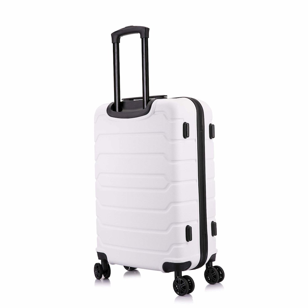 InUSA Trend lightweight hardside spinner 24 inch White. Picture 2
