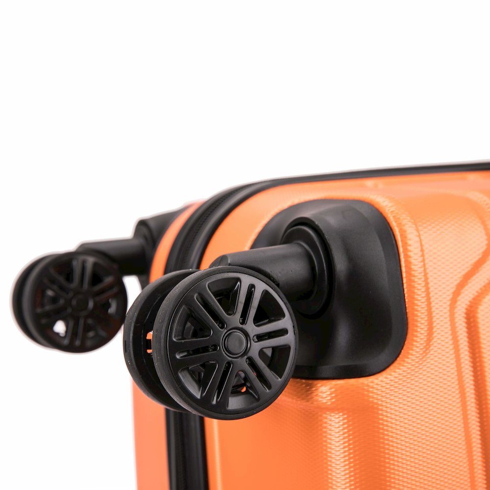 InUSA Trend lightweight hardside spinner 20 inch Orange. Picture 5