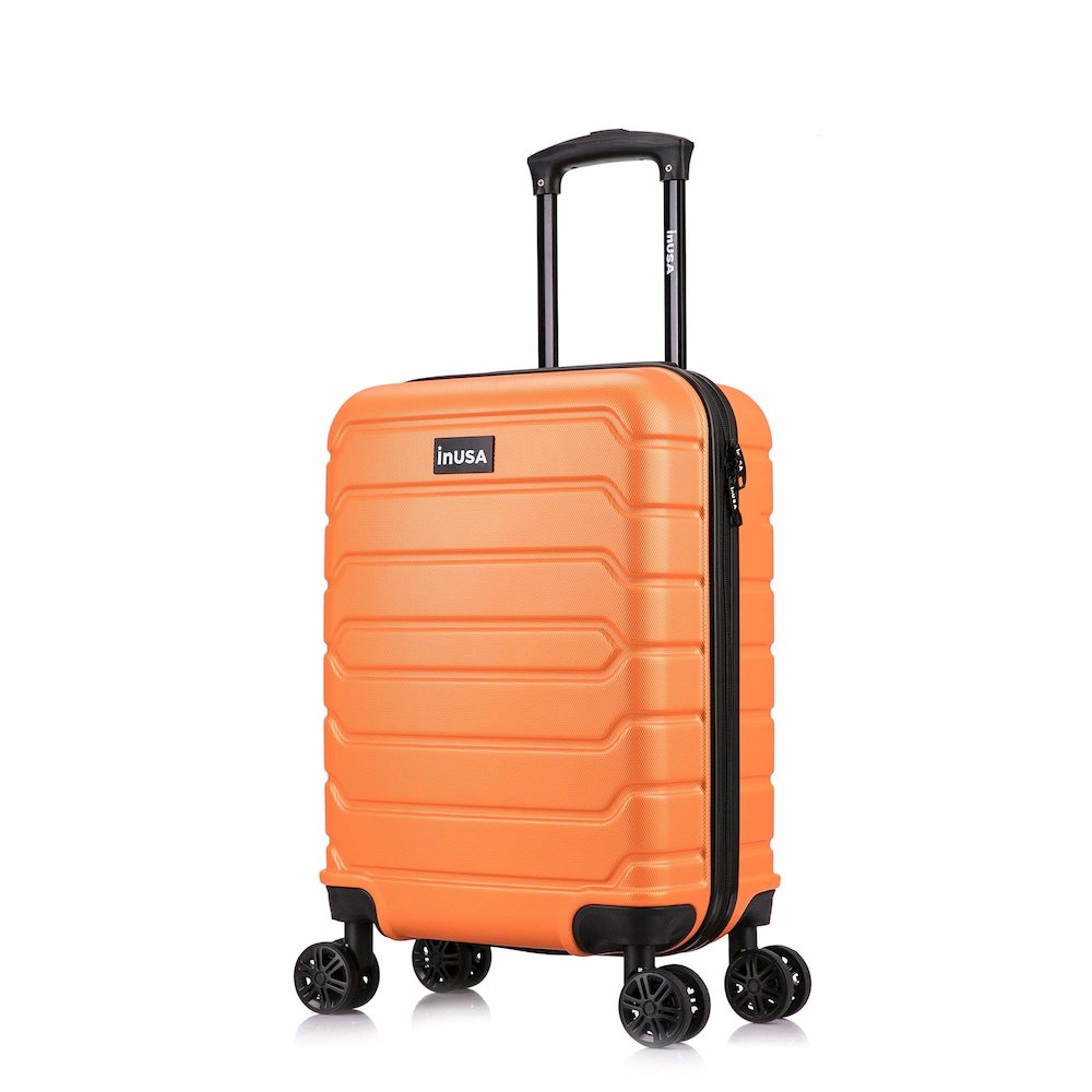 InUSA Trend lightweight hardside spinner 20 inch Orange. Picture 1