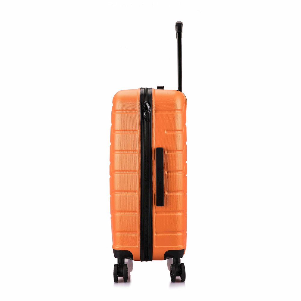 InUSA Trend lightweight hardside spinner 24-inch Orange. Picture 4