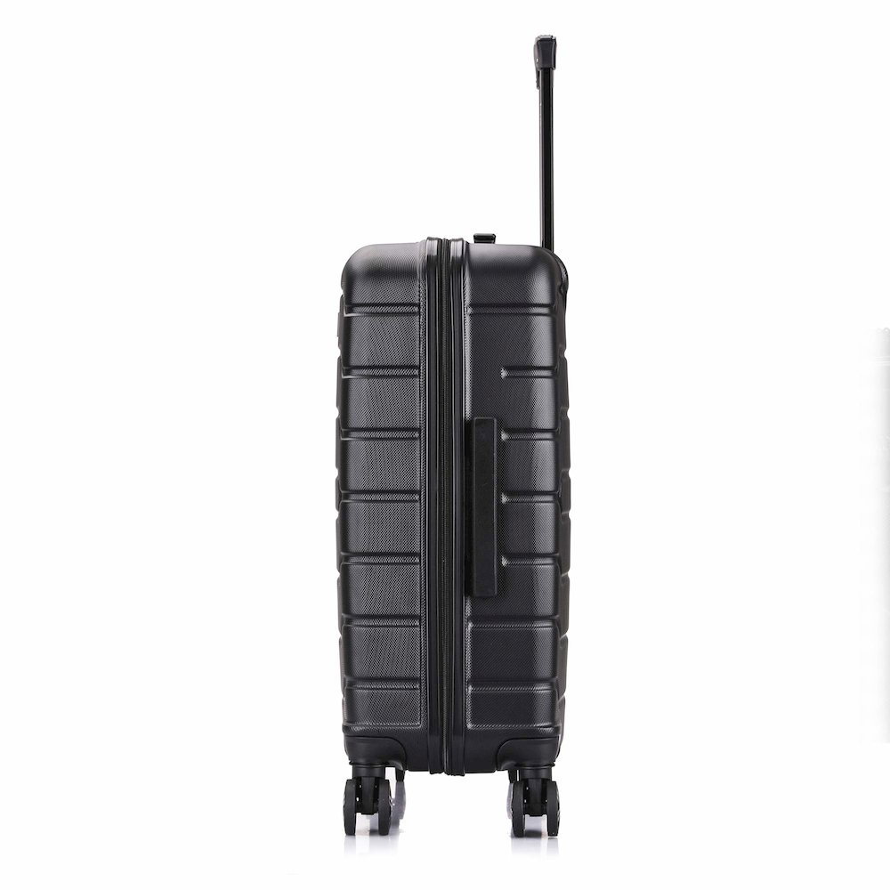 InUSA Trend lightweight hardside spinner 24 inch Black. Picture 4