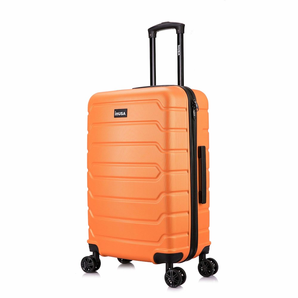 InUSA Trend lightweight hardside spinner 24-inch Orange. Picture 1