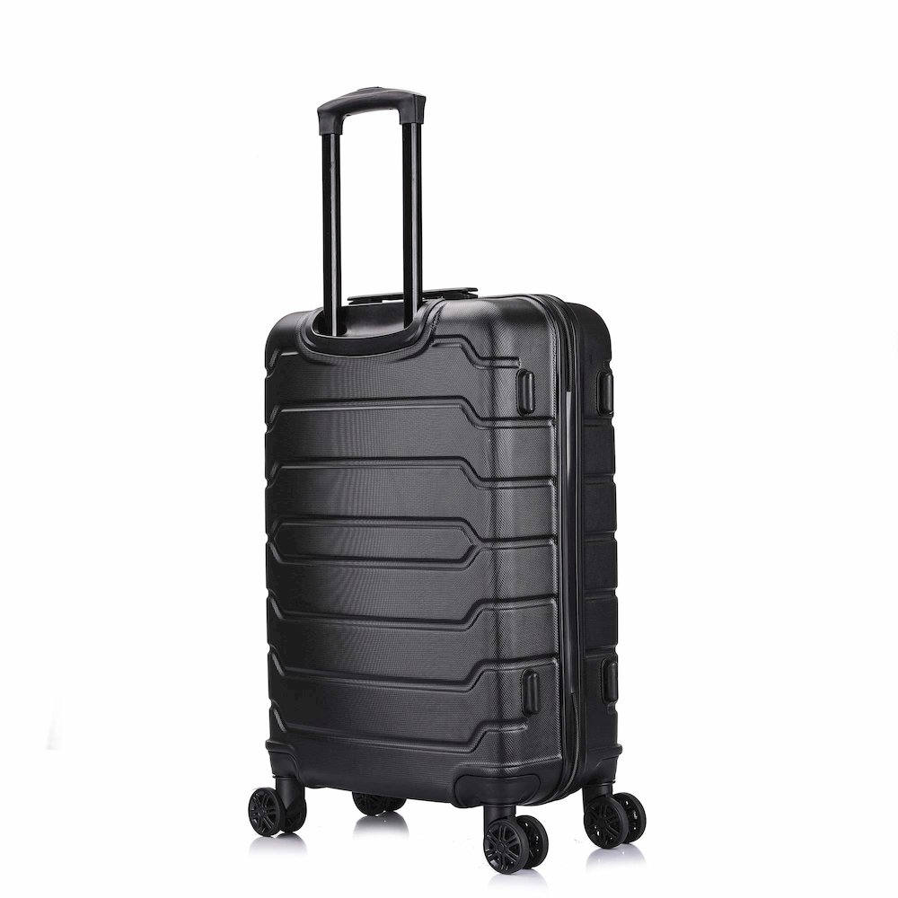 InUSA Trend lightweight hardside spinner 24 inch Black. Picture 2