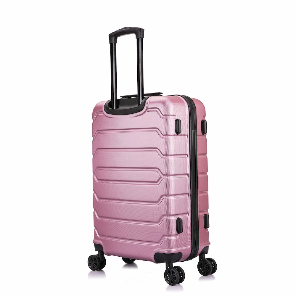 InUSA Trend lightweight hardside spinner 24 inch Rose Gold. Picture 2