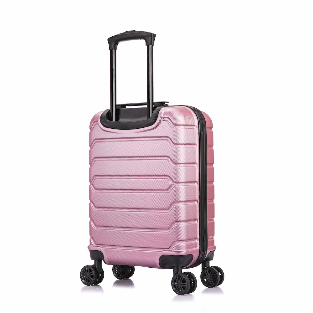 InUSA Trend lightweight hardside spinner 20 inch Rose Gold. Picture 2