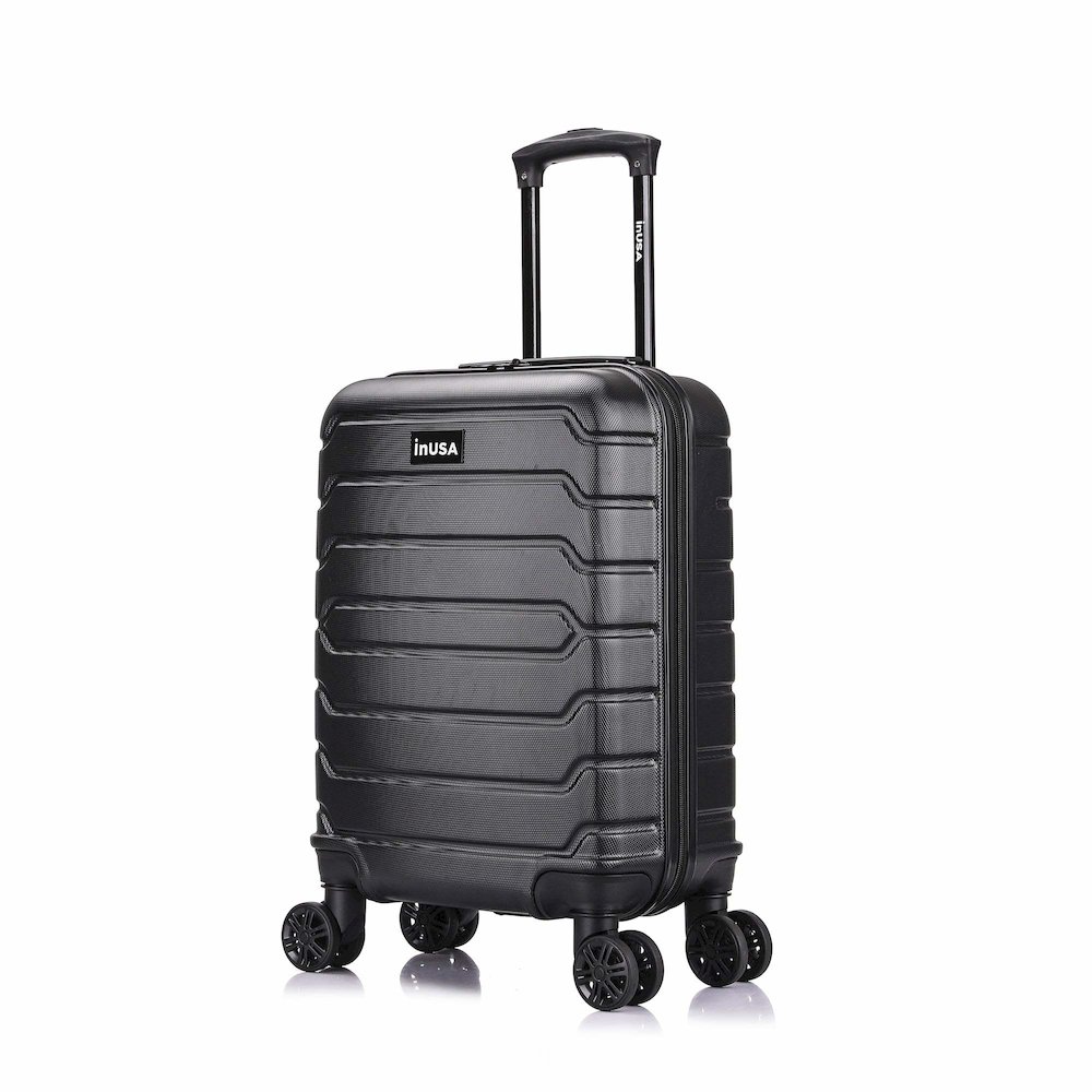 InUSA Trend lightweight hardside spinner 20 inch Black. Picture 1