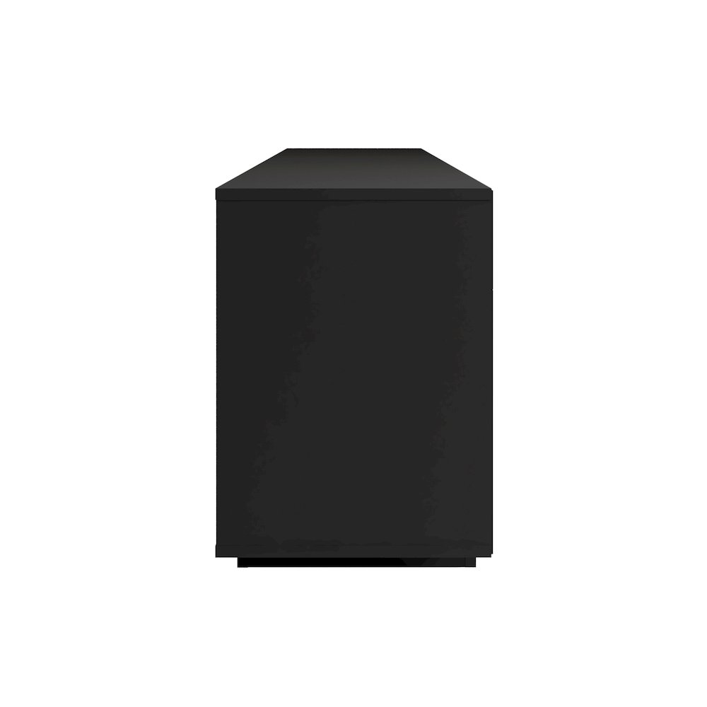 Techni Mobili Contemporary TV Stand for TV’s Up to 70”, Black. Picture 1