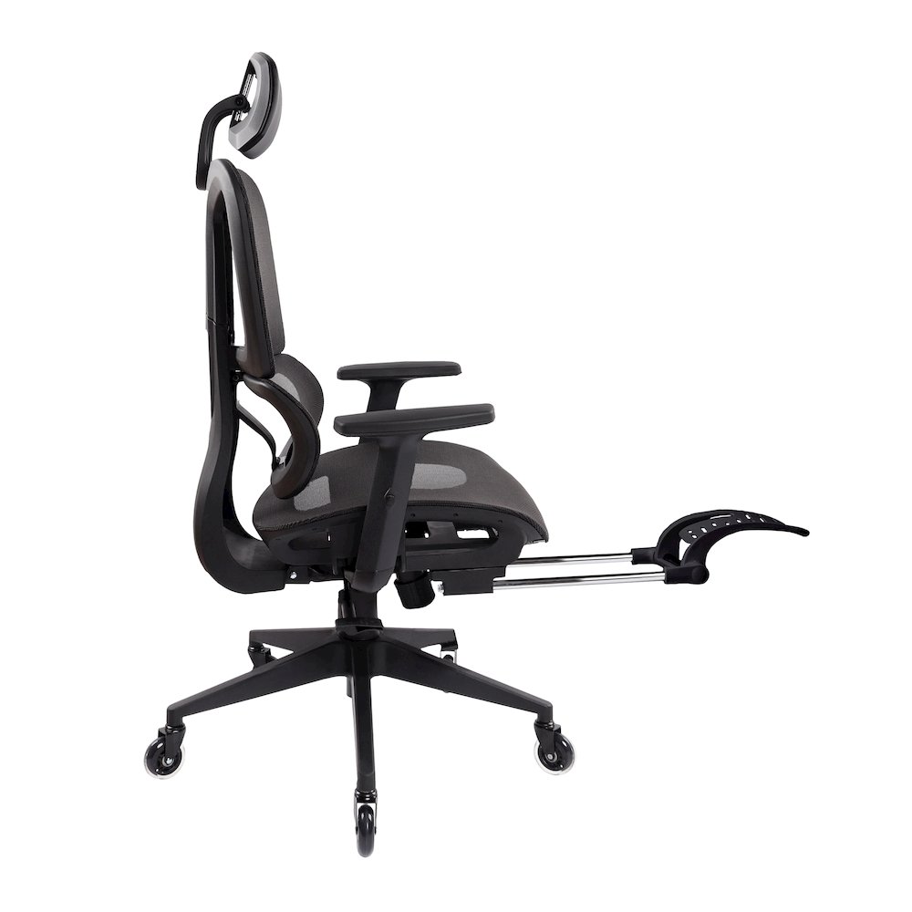 Reclining Ergonomic Chair with Lumbar Support – Office or Gaming Chair. Picture 5