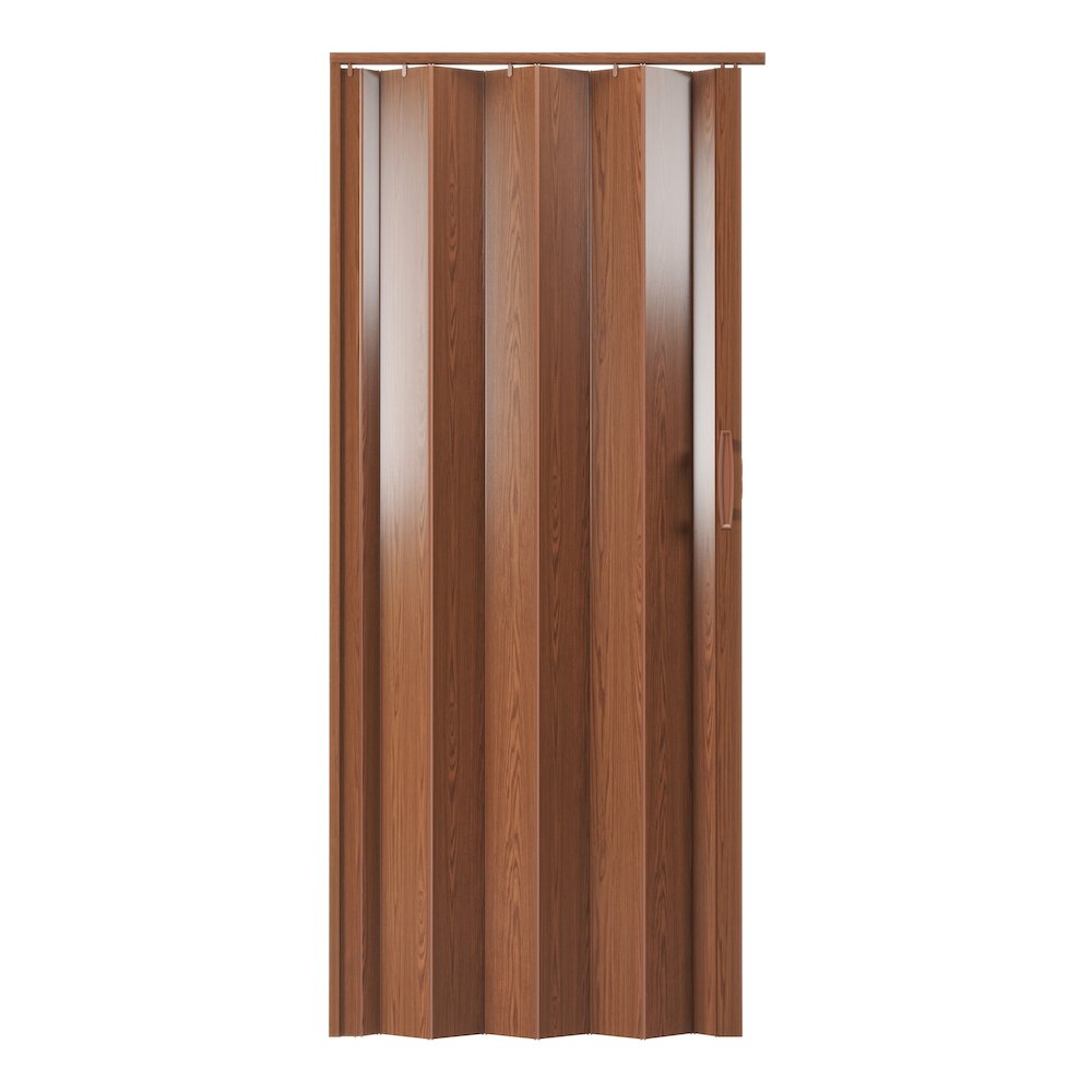 32 W PVC Foldable Accordion Doors or Privacy Room Divider for Internal Use. Picture 1