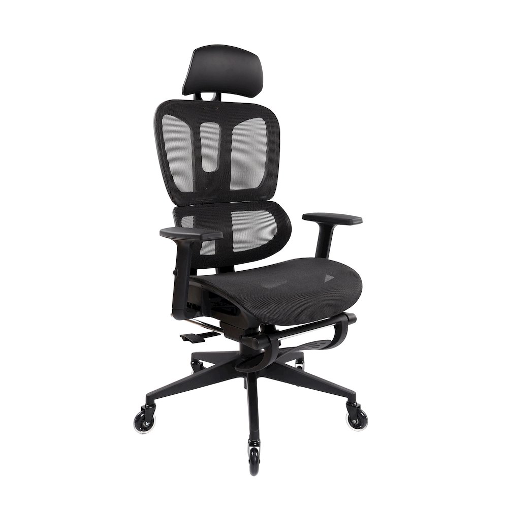 Reclining Ergonomic Chair with Lumbar Support – Office or Gaming Chair. Picture 1