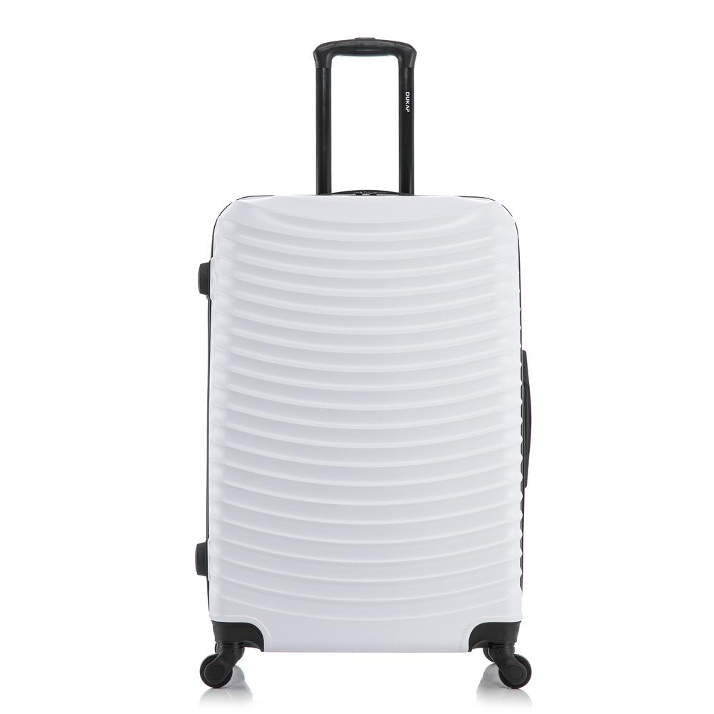 DUKAP Adly Lightweight Hardside Spinner 28 inch White. Picture 5