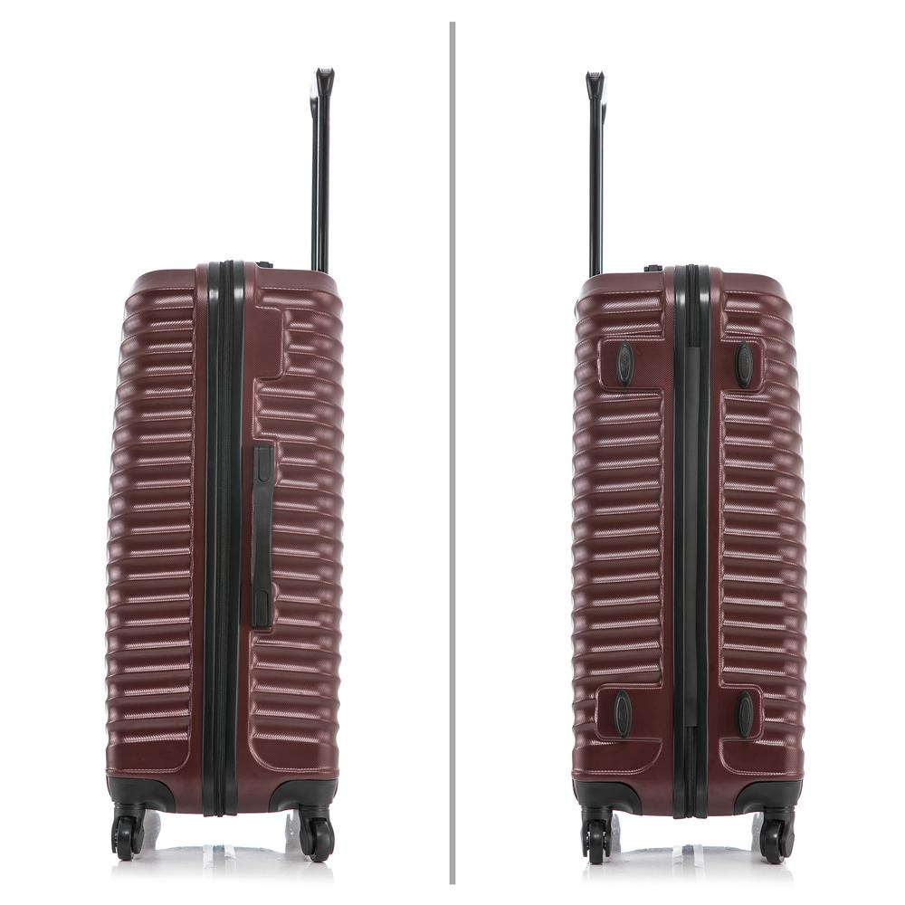 DUKAP Adly Lightweight Hardside Spinner 28 inch Wine. Picture 2