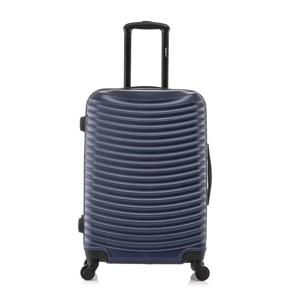 DUKAP Adly Lightweight Hardside Spinner 24 inch Blue. Picture 3