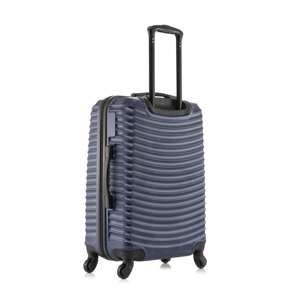 DUKAP Adly Lightweight Hardside Spinner 24 inch Blue. Picture 4