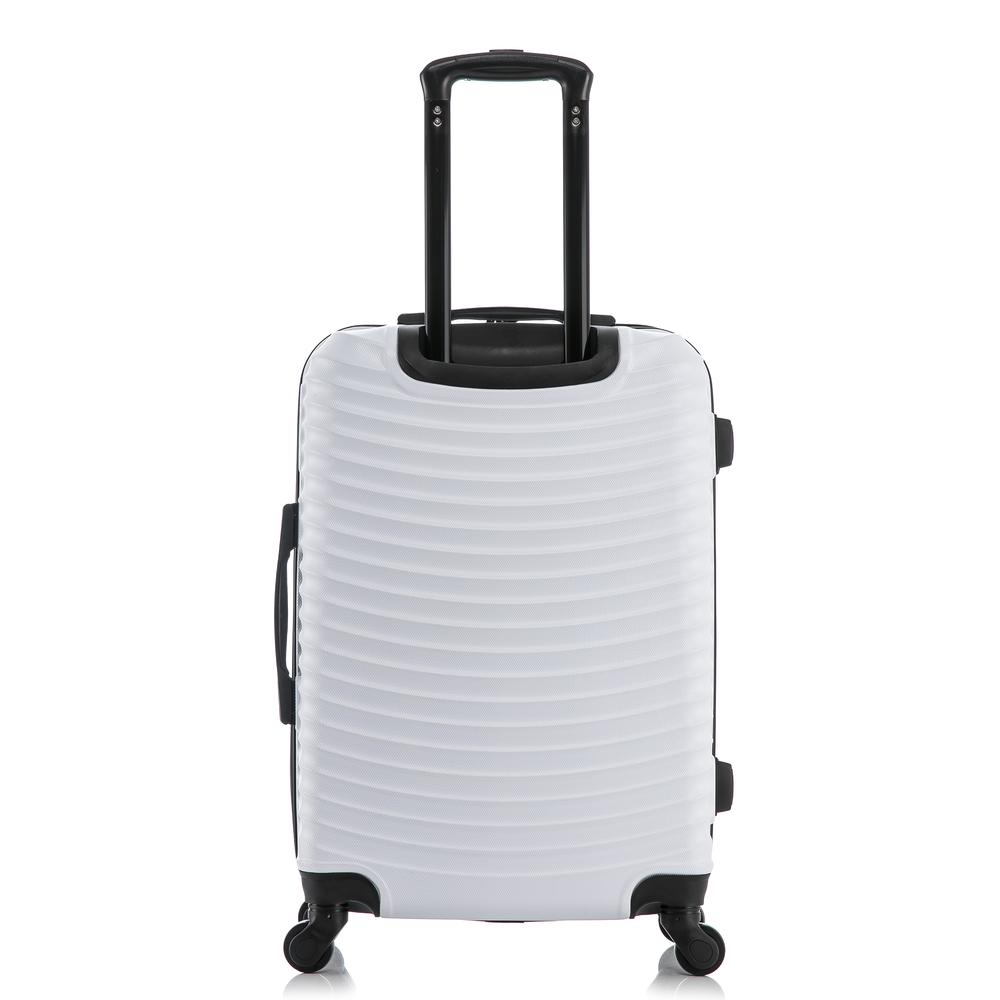 DUKAP Adly Lightweight Hardside Spinner 24 inch White. Picture 9