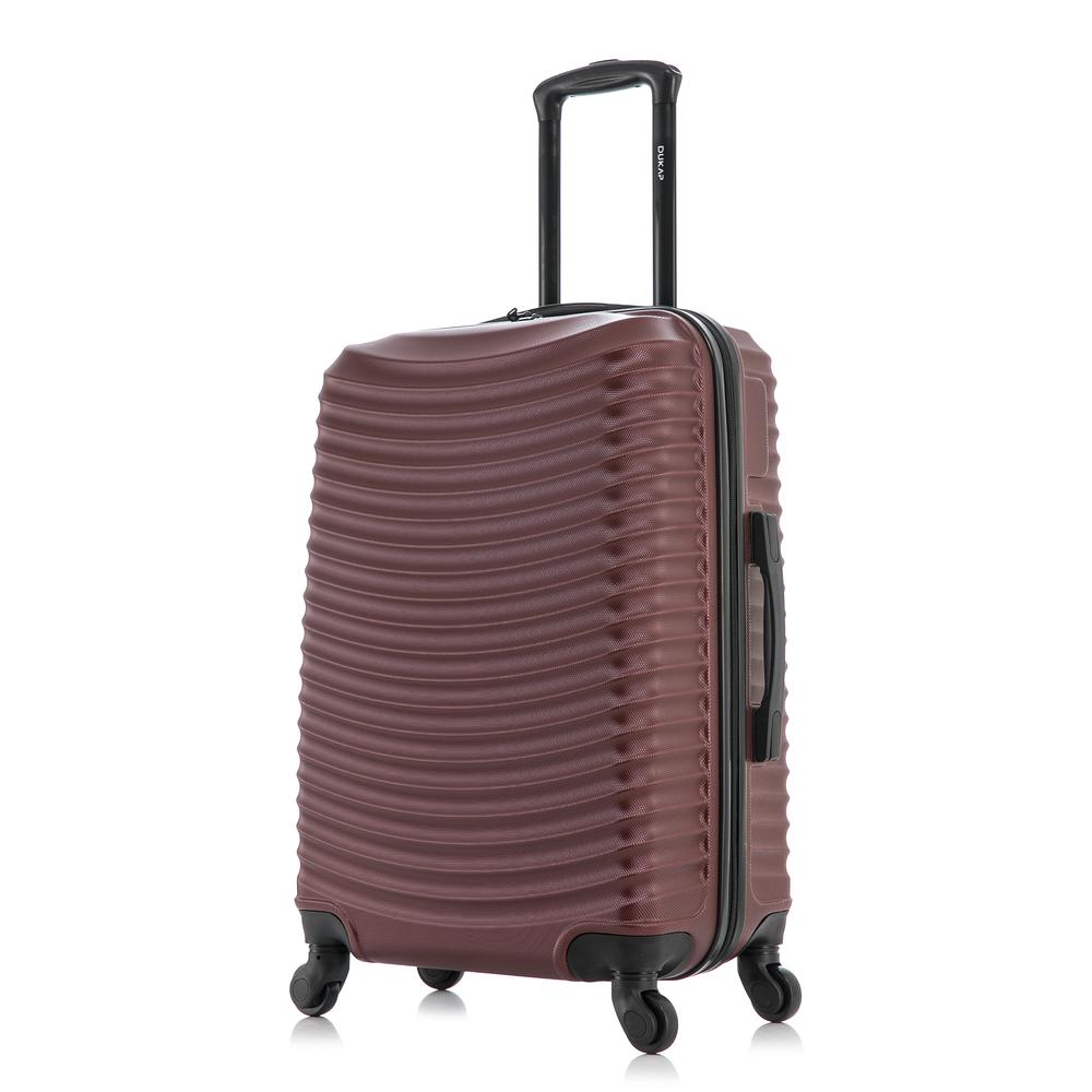 DUKAP Adly Lightweight Hardside Spinner 24 inch Wine. Picture 2
