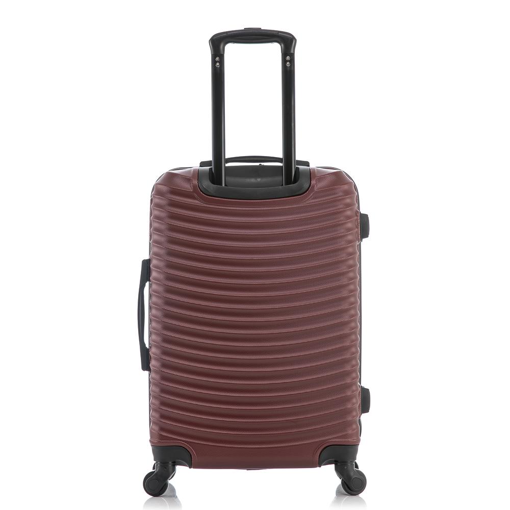 DUKAP Adly Lightweight Hardside Spinner 24 inch Wine. Picture 9