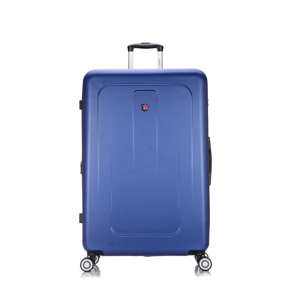 DUKAP Crypto Lightweight Hardside Spinner 32 inch Blue. Picture 9