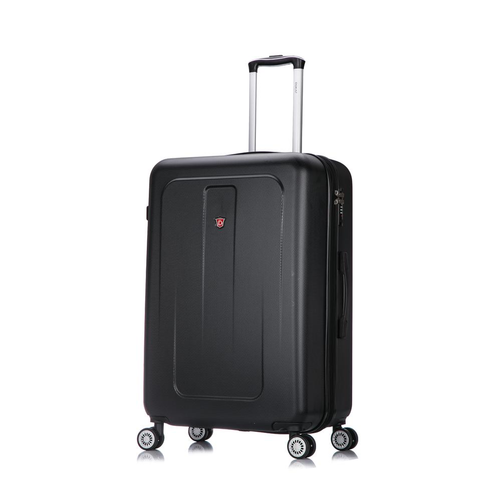 DUKAP Crypto Lightweight Hardside Spinner 28 inch Black. Picture 6