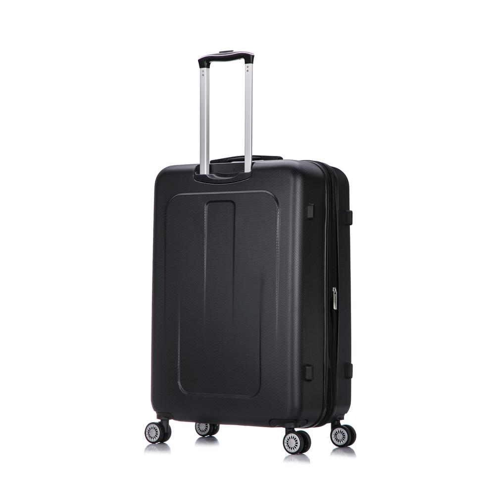 DUKAP Crypto Lightweight Hardside Spinner 28 inch Black. Picture 3
