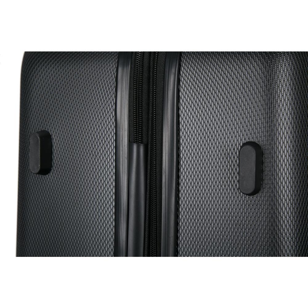 DUKAP Crypto Lightweight Hardside Spinner 32 inch Black. Picture 5