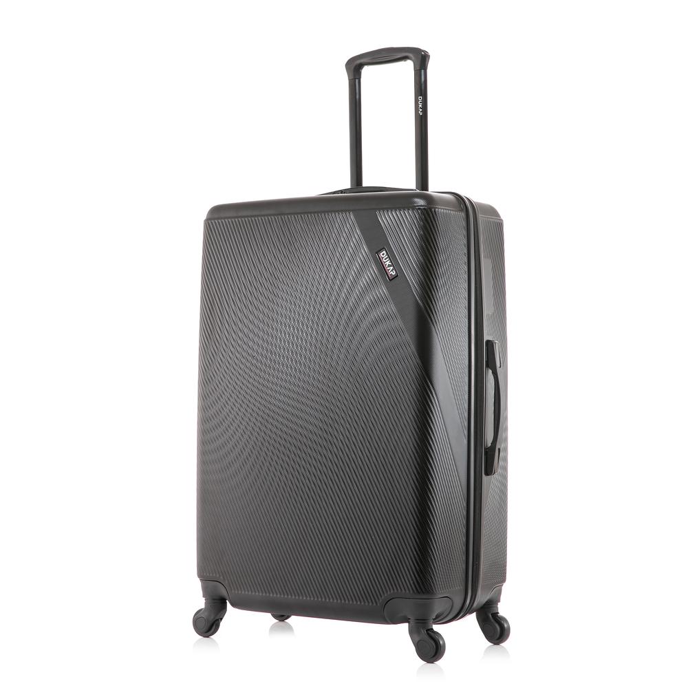DUKAP Discovery Lightweight Hardside Spinner 28-inch Black. Picture 1