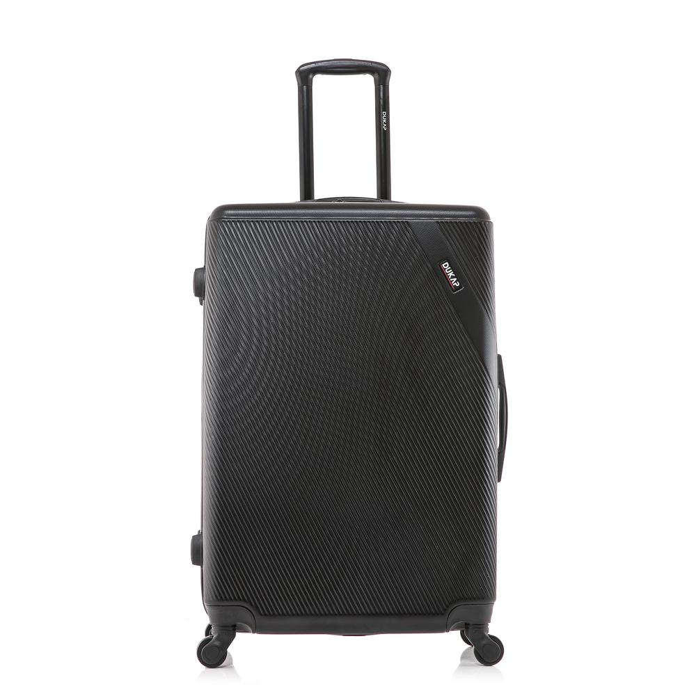 DUKAP Discovery Lightweight Hardside Spinner 28-inch Black. Picture 4