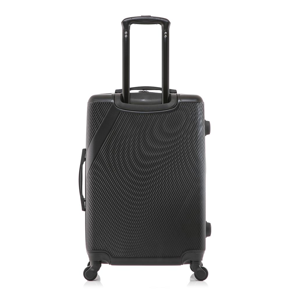 DUKAP Discovery Lightweight Hardside Spinner 24 inch Black. Picture 9