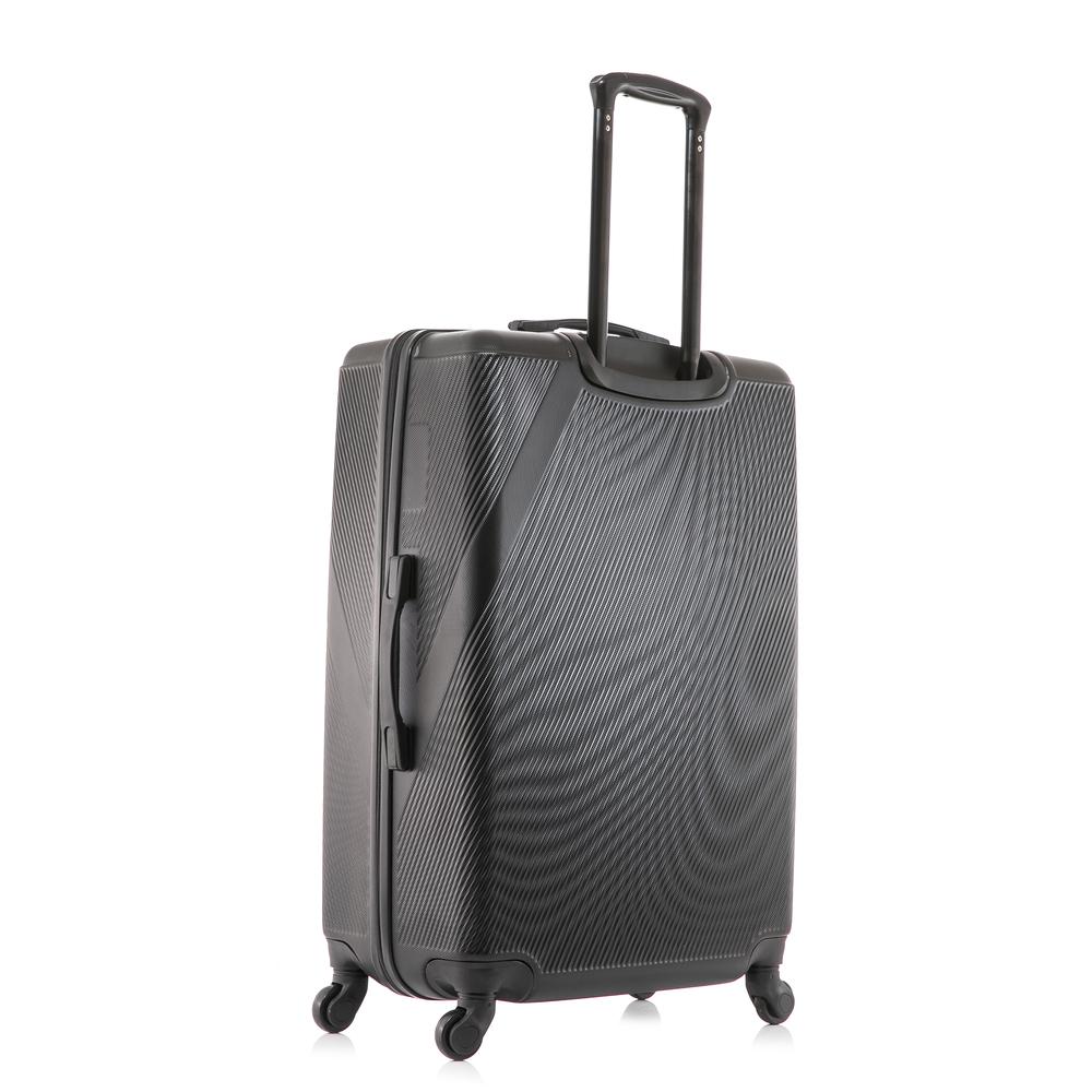 DUKAP Discovery Lightweight Hardside Spinner 3-Piece set  20'',24'', 28'' Black. Picture 7
