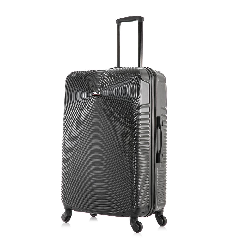 DUKAP Inception Lightweight Hardside Spinner 28 inch Black. Picture 1