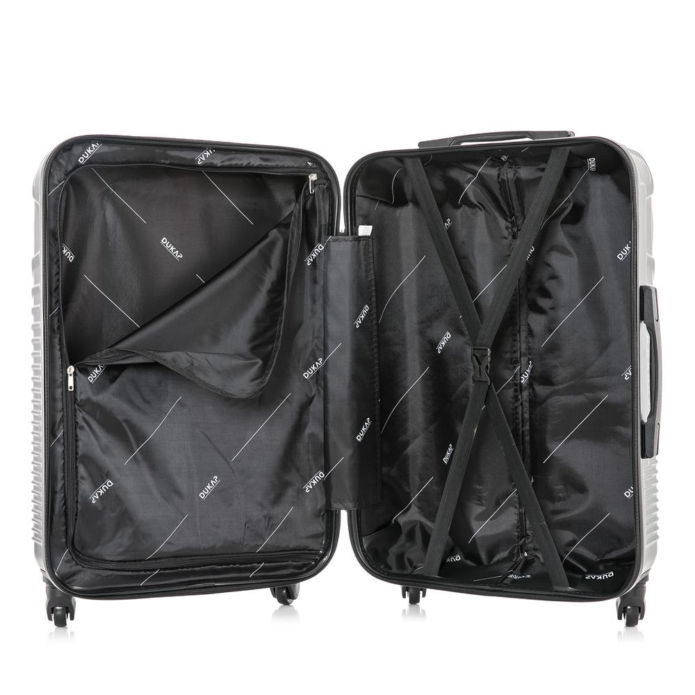 DUKAP Inception Lightweight Hardside Spinner 28 inch Black. Picture 5